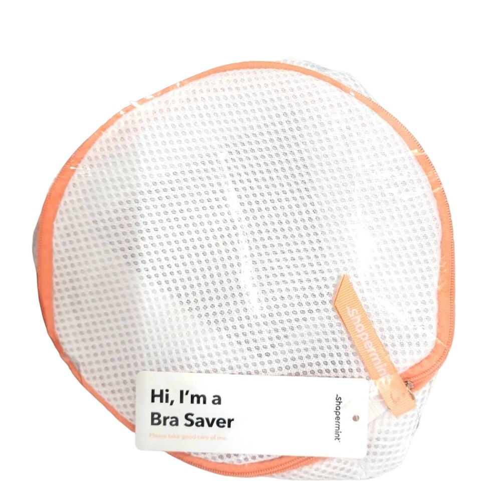 NWT Shapermint Delicate Care Mesh Bra Saver Zip-Around Pouch for Washing Machine